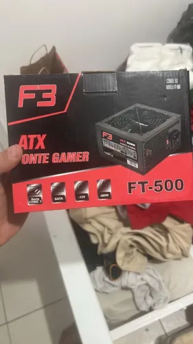 Fonte f3 atx ft500