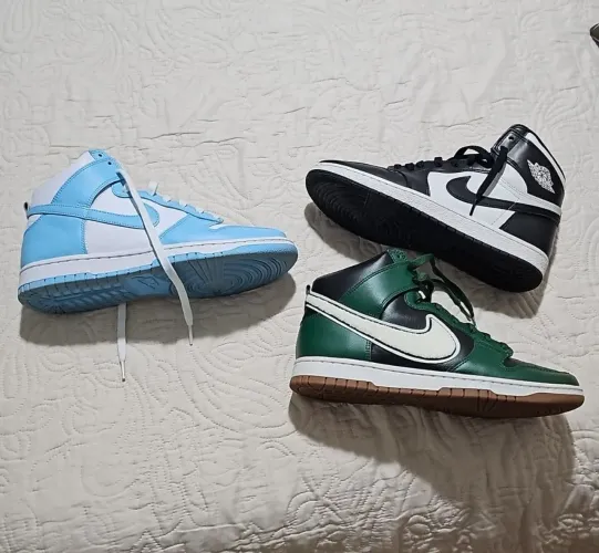 3 Air jordans 42 perfeitos 0km único dono