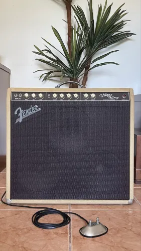 Amp Fender Vibro-King 3x10 valvulado 60w Custom Shop USA (ñ kemper neural tonex)