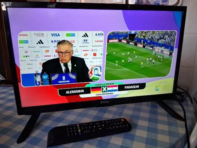 TV LED Philco 20" com HDMI e Controle Original - Excelente Estado