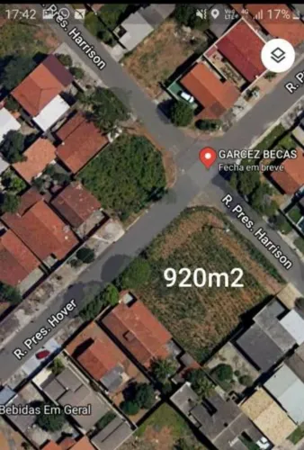 Área de esquina perto da Av. Rio Verde.