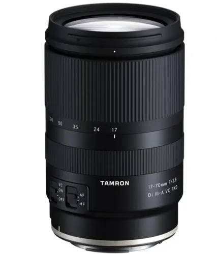 Lente para Canon RF APS-C Tamron 17-70mm f/2.8 Di III-A VC RXD NOVA LACRADA