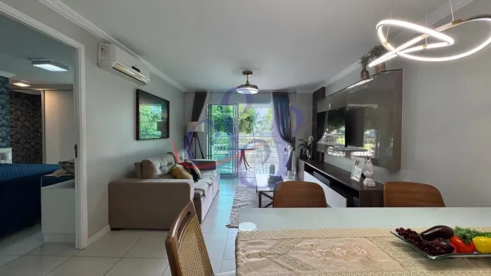 Apartamento térreo para locação no Golf Ville - Porto das Dunas.