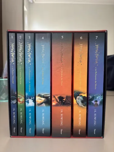 Box Livros Harry Potter 7 volumes - Edição de colecionador Rocco