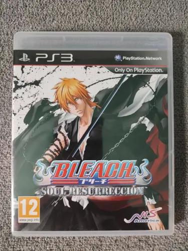 Bleach Soul Resurrección PS3 - Jogo Raro! - Versão Europeia - Bleach PlayStation 3