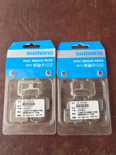 2 pares de Pastilha de freio Shimano B01S 