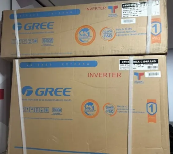 Ar-Condicionado Split Inverter GREE G-Top Auto de 12.000 BTUs (Quente e Frio)