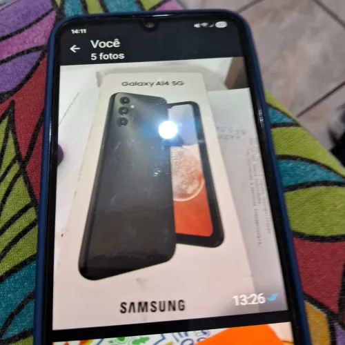 Celular Samsung A 14 5G preto