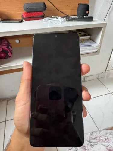 Celular novo Moto g06 carregador e documento