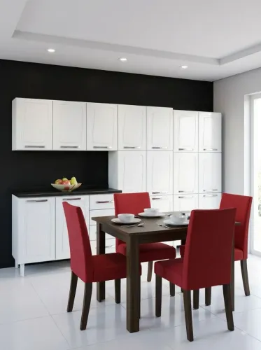 CONJUNTO COZINHA COMPLETA: ARMÁRIO MODULAR