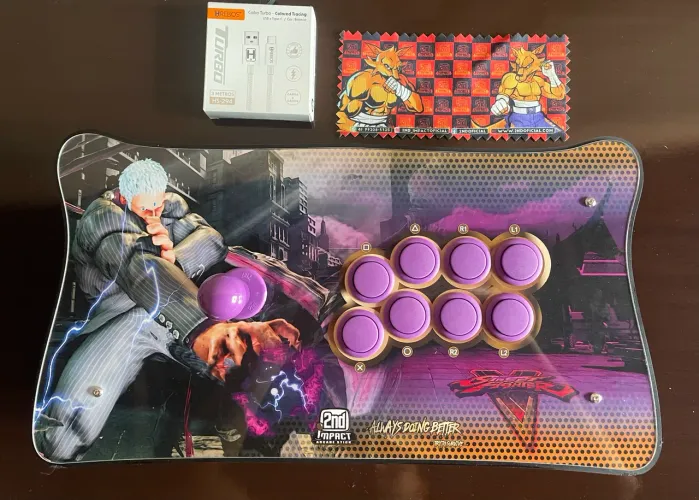 CONTROLE ARCADE 2ND IMPACT NOVO