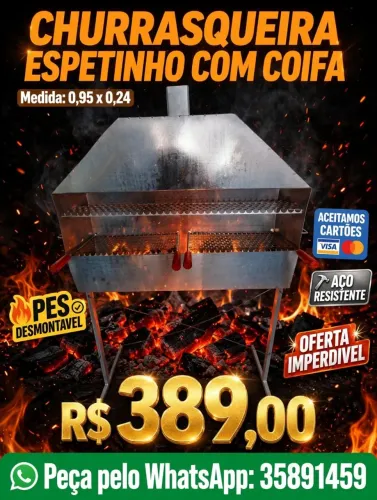 Churrasqueira espetinho 