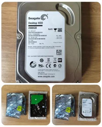 HD 2tb 2000gb 3.5 sata Desktop - Seagate - Excelente