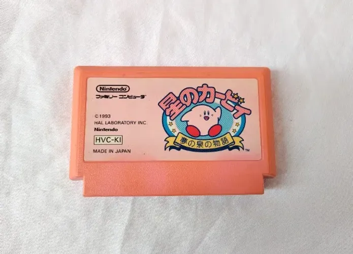 Kirby's Adventure - Cartucho Original Japonês Nes Famicom