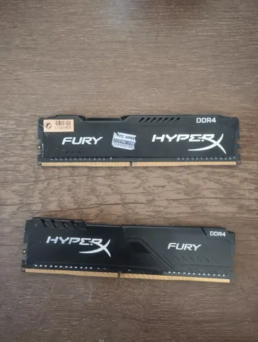 Memória ram 16gb ddr4 hyperx fury