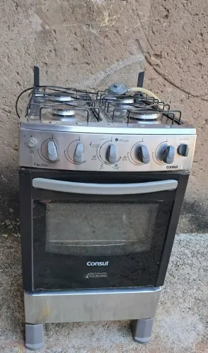 Vendo fogão Consul inox