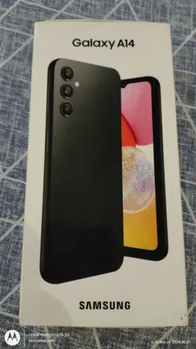 Caixa Embalagem Samsung Galaxy A14 Preto 128GB