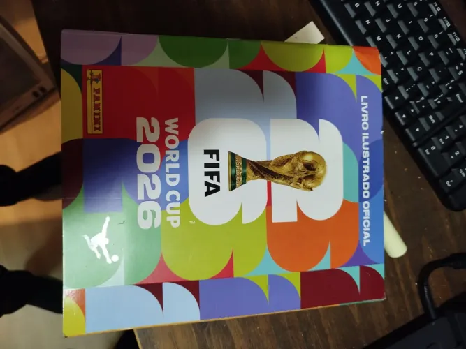 Álbum Copa do mundo 2026 - 890 coladas - brochura
