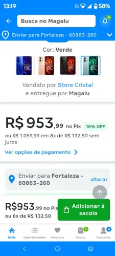Celular<br>Lacrado com nota <br>85987