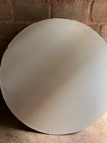 5 tampão de Mesas MDF com suporte Ferro