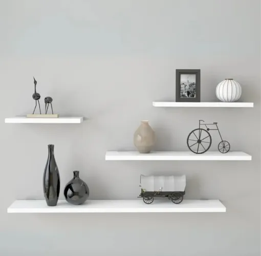 Kit de Prateleiras MDF - 4 Tamanhos