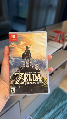 Vendo jogo Nintendo Zelda breath of the wild