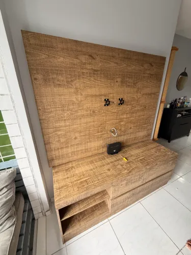 Rack com painel