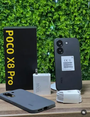 POCO X8 PRO NFC 5G 8ram 256gb - PRETO