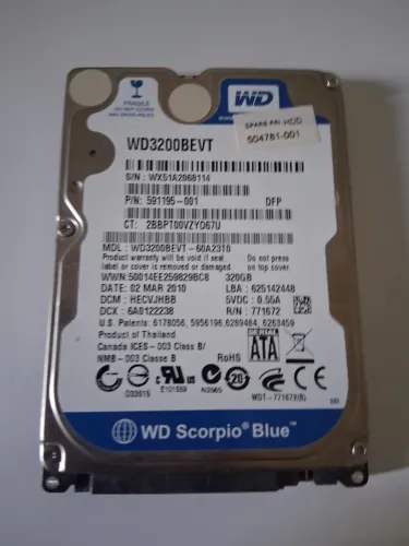 Hd 320 gb 2,5