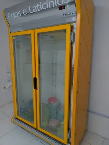 Freezer expositor duas portas 