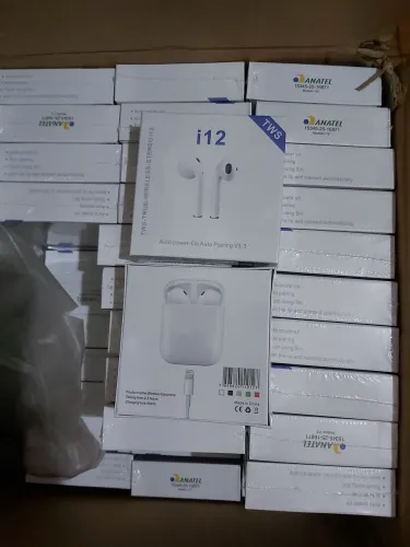 Queima de Estoque: Fone Bluetooth i12 Sem Fio TWS Wireless Headphone