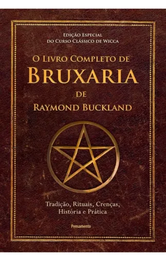 O Livro Completo de Bruxaria de Raymond Buckland (capa dura, usado em ótimas condições)