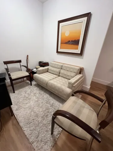 Jogo sala sofá e poltronas 