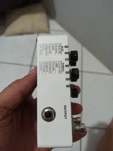 Pedal preamp Mooer model x2