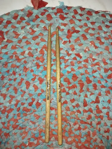 Baqueta bateria em madeira 7B regal tip