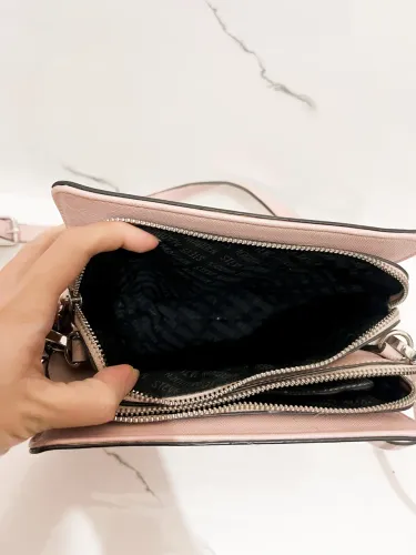Bolsa Steve Madden Rosê original em perfeito estado