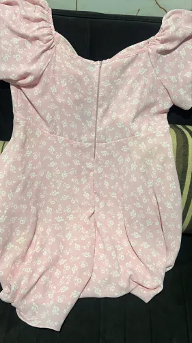 Vestido rosa bb tamanho GG