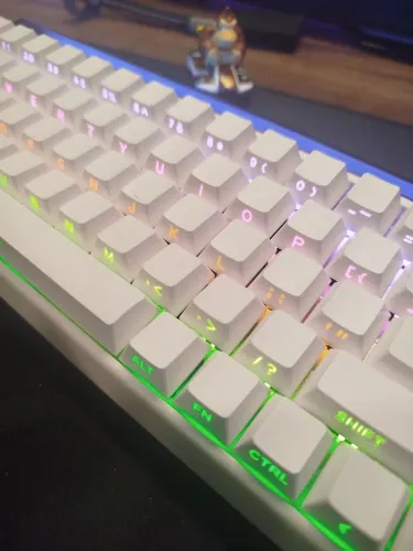Teclado Magnético Aula Hero 68he 0.01mm Rapid Trigger 800hz Idioma Inglês US +Brinde