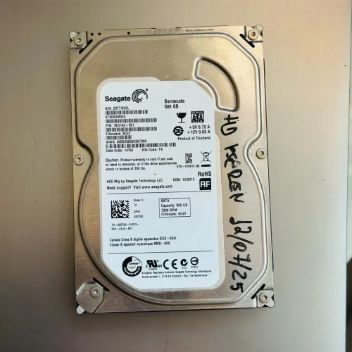 HD Seagate Barracuda 500GB SATA 6Gb/s 7200 RPM ST500DM002
