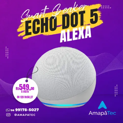 Alexa Echo Dot 5 Branca