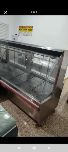 Balcão expositor de carne 3 metros