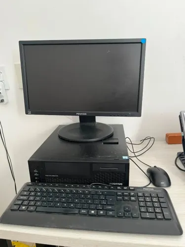 Computador Completo i7-6700K + 16 GB RAM + SSD 256 GB + Monitor LED Positivo + Teclado e M