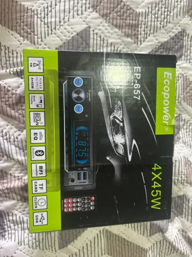 Rádio automotivo Ecopower 657 - novo