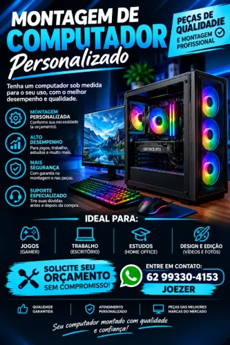 MONTAGEM DE COMPUTADOR