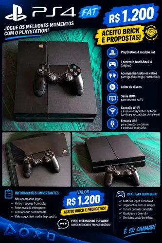 Ps4, ótimo estado