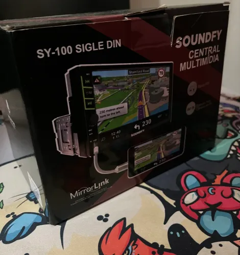 ? CENTRAL MULTIMÍDIA SOUNDFY SY-100 + CÂMERA DE RÉ ?*