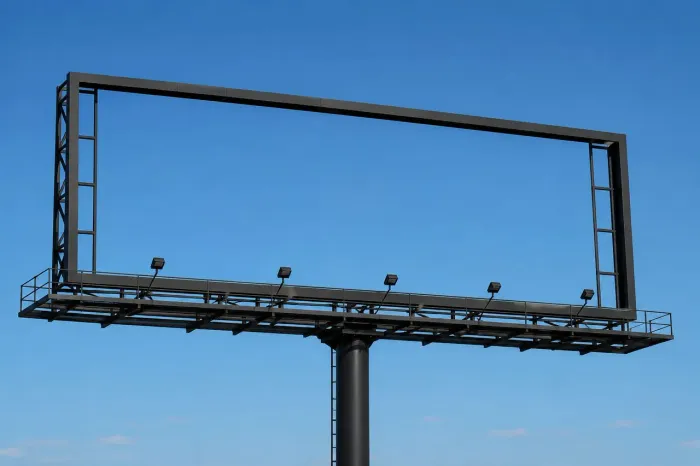 Buscamos parcerias para colocar outdoor no seu terreno 