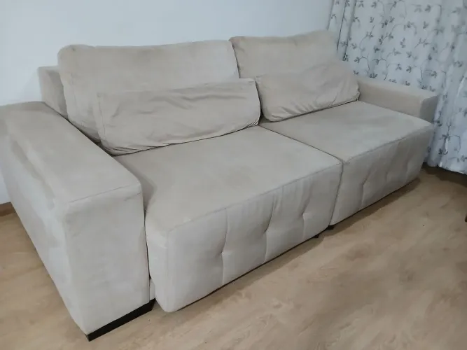 Sofá retrátil 4 lugares plenitude 