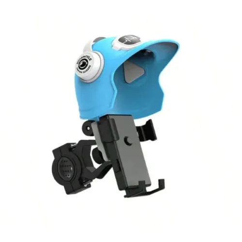 Suporte Para Celular De Motocicleta Com Capacete Pequeno E Navegação Elétrica De Bicicleta