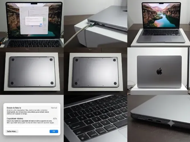Macbook Air M2 Cinza Espacial 8GB 256 GB | Caixa Original
